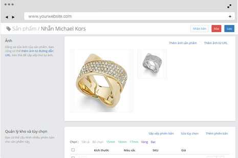 Thông tin sản phẩm đầy đủ, rõ ràng