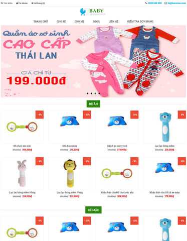 Shop thời trang trẻ em