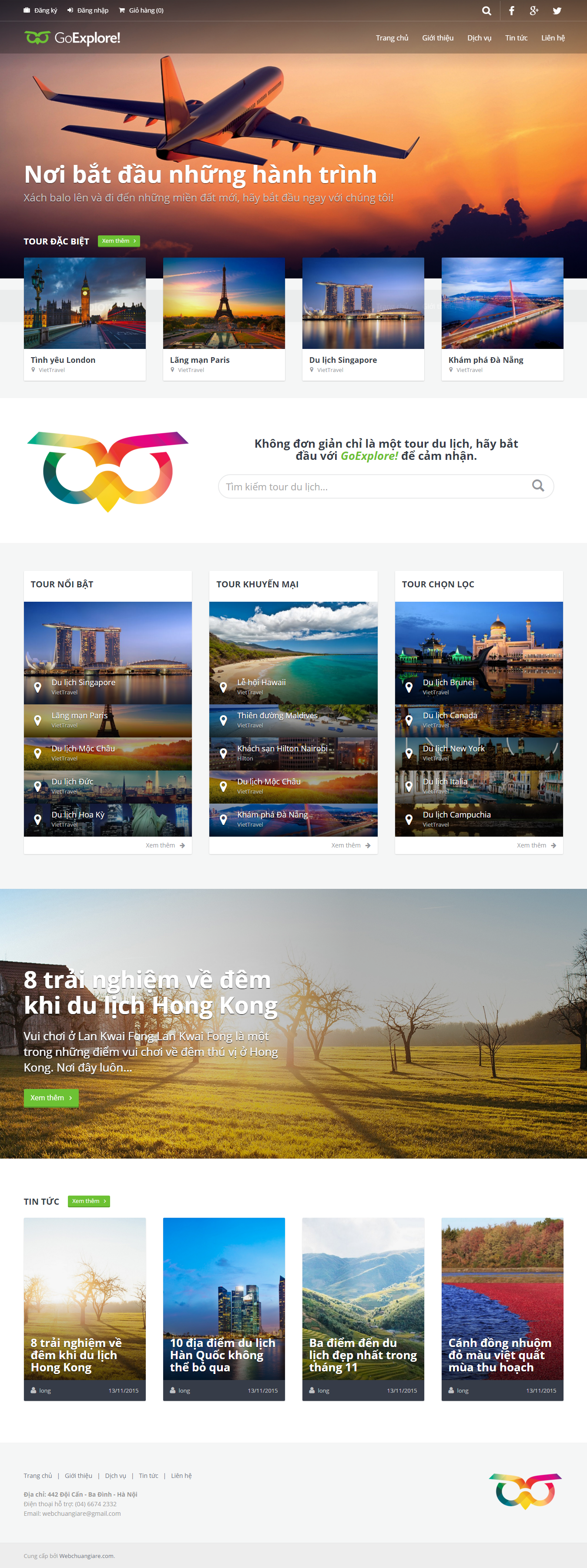 Du lịch nước ngoài Explore