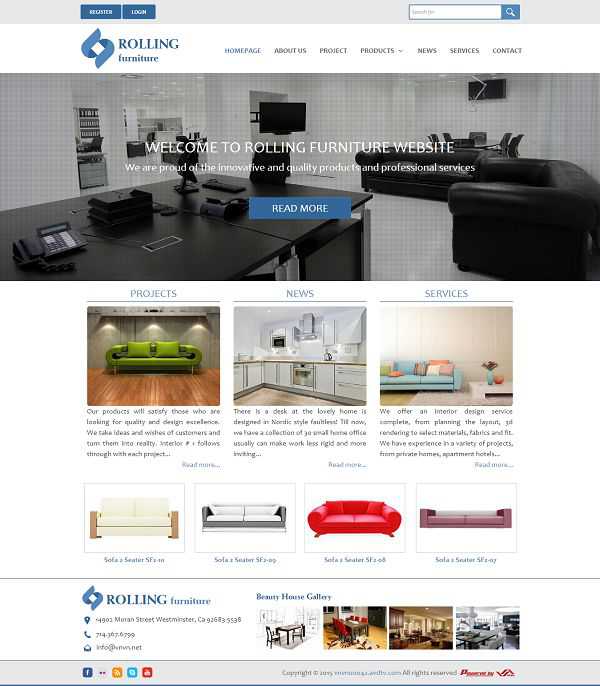 Nội thất Rolling