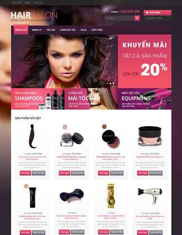 Shop phụ kiện trang điểm